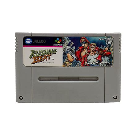 Jogo Rushing Beat Rival Turf Snes Japon S Meugameusado