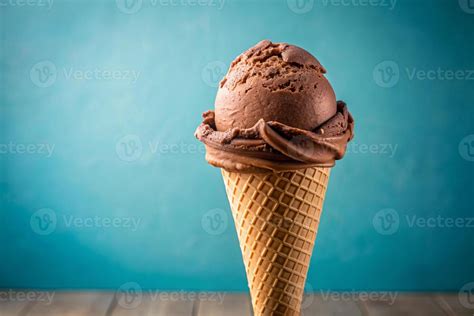 Chocolate ice cream cone isolated 47080584 Stock Photo at Vecteezy