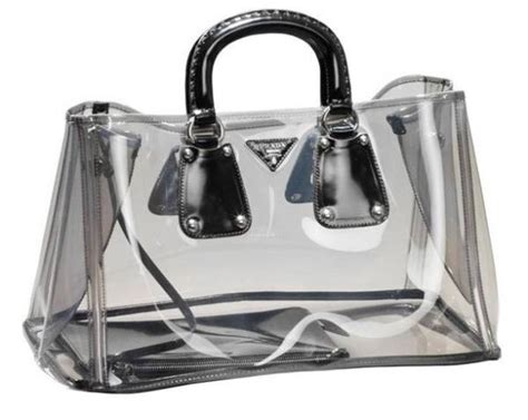 Chic Transparent Handbag From Prada Is A Showstopper Elite Choice