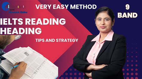 Ielts Reading Tips And Strategies For List Of Heading Youtube