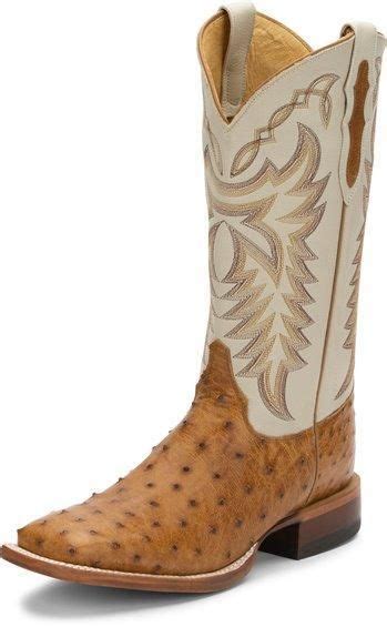 Men S Justin Pascoe Exotic Full Quill Ostrich Boots 10 EE Ostrich