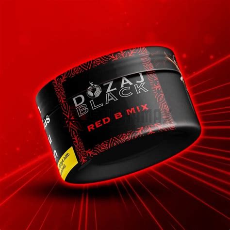 Dozaj Black Tabak G Red B Mix Shop F R Shisha Tabak E Shisha