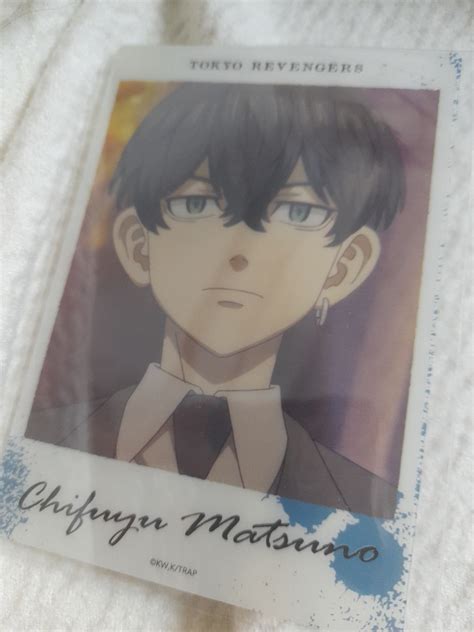 Tokyo Revengers Color Card Transparent Card Chifuyu Matsuno