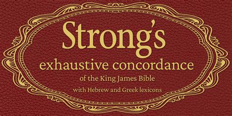 Strong S Concordance