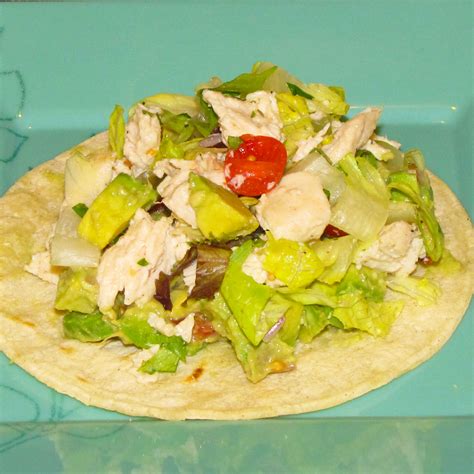 Chicken Tostada - glutenfreedomproject.com