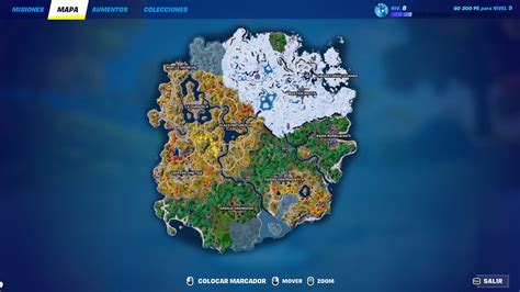 Fortnite Mapa Capítulo 4 Temporada 2 Nuevas Ubicaciones Con Nombre Y