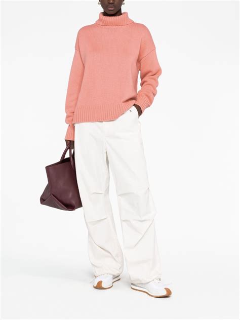 Jil Sander Roll Neck Loose Fit Jumper Farfetch