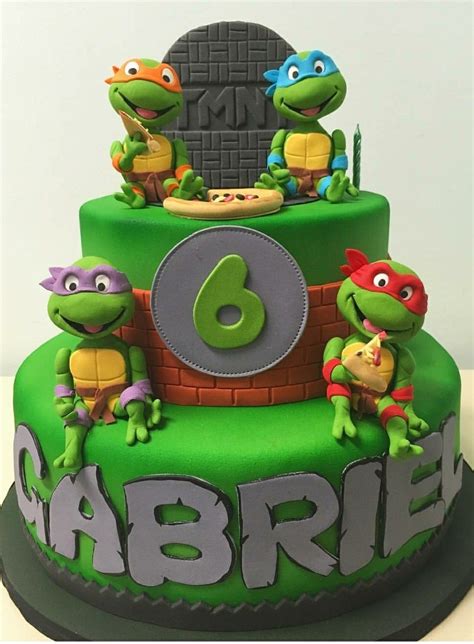 Tortugas Ninja Cake