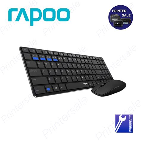 Rapoo 9300M Keyboard Mouse Multi mode Bluetooth 3 0 4 0 ไทย ENG