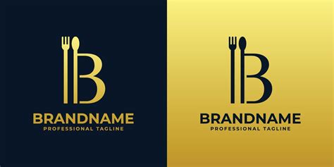 letter B restaurant logo, suitable for any business related to ...