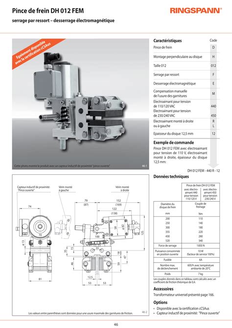 Electromagnetic Brake Ref Ringspann Dh 012 Fem 420