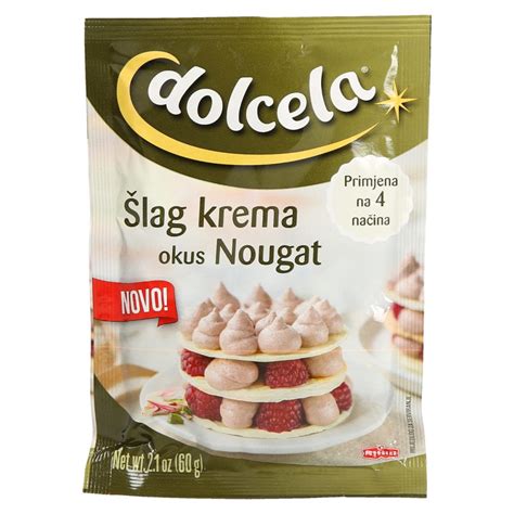 PODRAVKA DOLCELA ŠLAG KREMA NOUGAT 60 g Isplati se