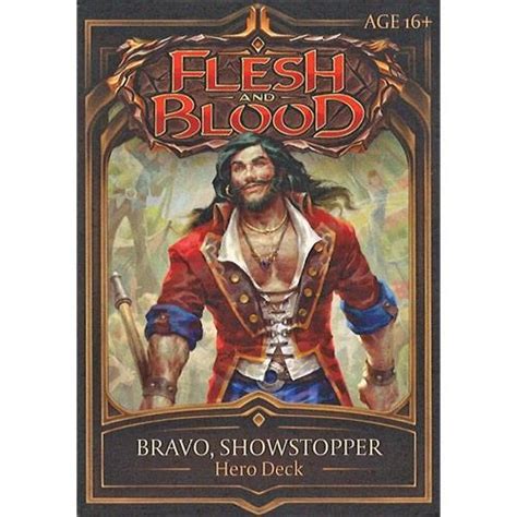 Flesh Blood TCG Welcome To Rathe Guardian Hero Deck Bravo