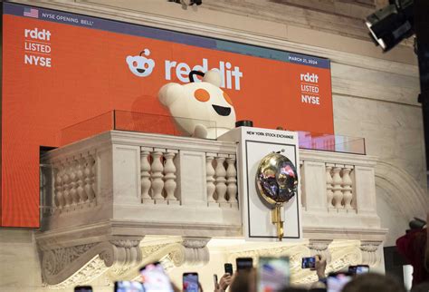 Reddit stock starts trading : NPR