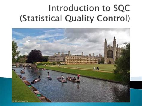 Ppt Introduction To Sqc Statistical Quality Control Powerpoint