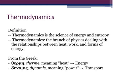 Ppt Thermodynamics Powerpoint Presentation Free Download Id2132731