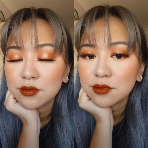 Orange Lipstick Makeup, Burnt Orange Lipstick, Makeup Inspo, Makeup ...