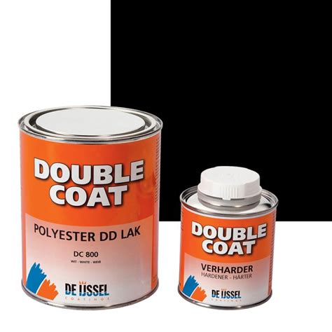 De Ijssel Double Coat Dd Lack Schwarz