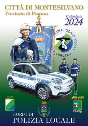 Calendario Polizia Locale Montesilvano Notizie Novit Comune