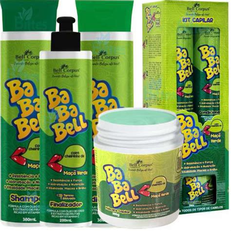 Kit Itens Bababell Tutti Frutti Bell Corpus Cosm Ticos Completo Para