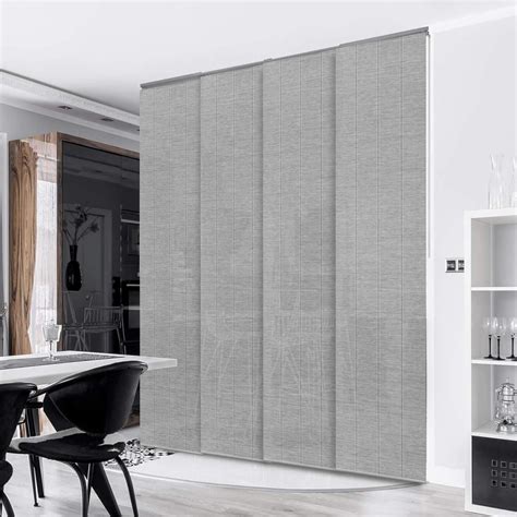 Amazon Letau Cordless Sliding Panels Track Blinds Blackout