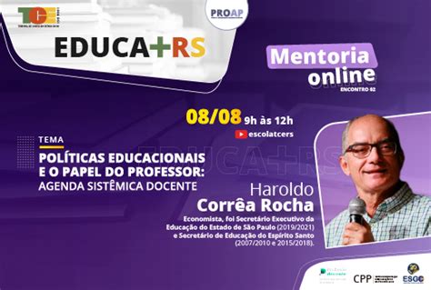 Tce Rs Segundo Encontro Do Educa Mais Rs Promover Aprimoramento