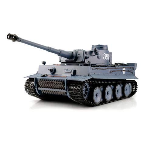 Heng Long Rc Panzer Tiger I Grau Bb Ir Schussf Hig Infrarot