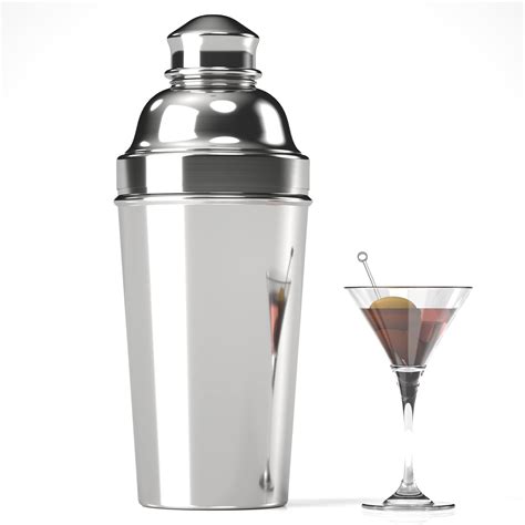 Etens Cocktail Shaker Oz Martini Shaker Drink Mixer With Built In