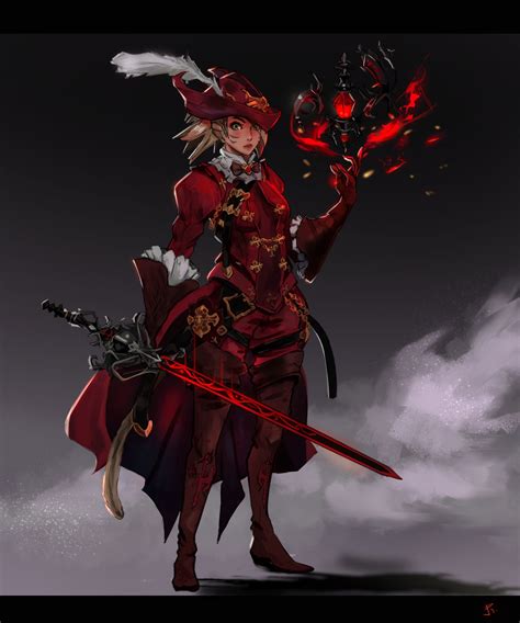 Red Mage Final Fantasy Art Red Mage Final Fantasy