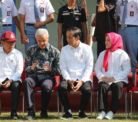 Usai Blusukan Bertiga Dengan Prabowo Kini Jokowi Dan Ganjar Jalan