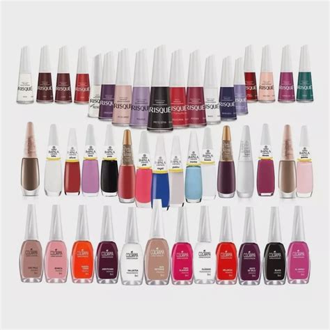 Kit Esmaltes Colorama Impala Risque Cores Sortidas Sem