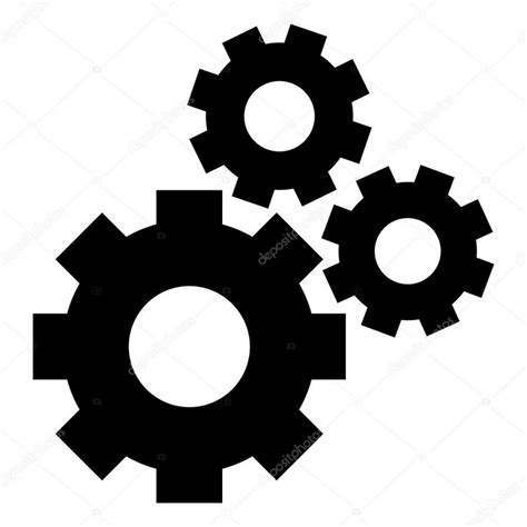 Gear Clipart Vector At Collection Of Gear Clipart