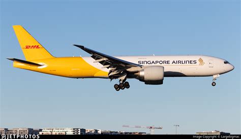 9V DHB Boeing 777 F Singapore Airlines Cargo Largebigmac JetPhotos