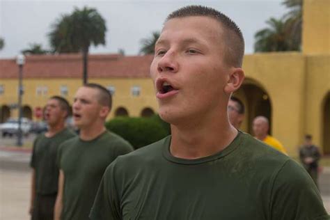 A New Marine With Fox Company 2nd Recruit Training NARA DVIDS