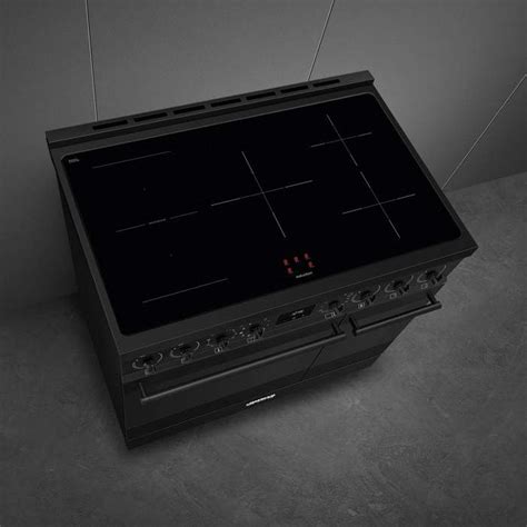 Cuisini Re Induction Smeg Classici C Ipn Cm Noir Fours