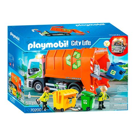 Playmobil Afval Recycling Truck Thimble Toys