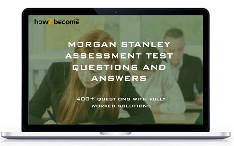 Morgan Stanley Assessment Test Questions And Answers