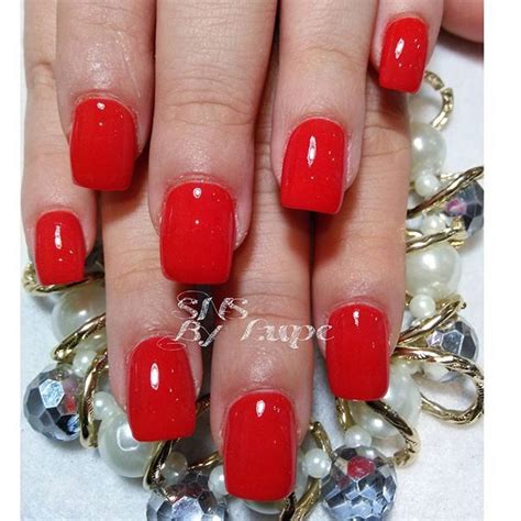 Sns Nails In Red Healthy And Organic Colors