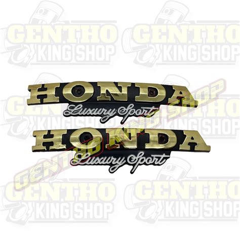 Jual Logo Emblem Tengki Tangki Honda Gl Pro Glpro Gl Max Kanan Kiri