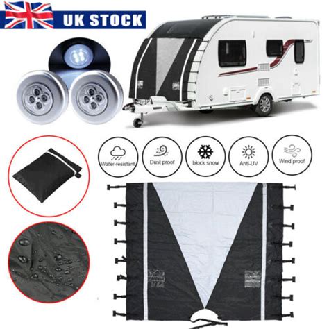 Universal Caravan Front Towing Cover Protector Car Rv Accessories With