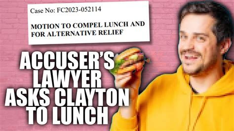 Bachelor Claytons Accuser Lawyer Asks Judge To Compel A Lunch Date