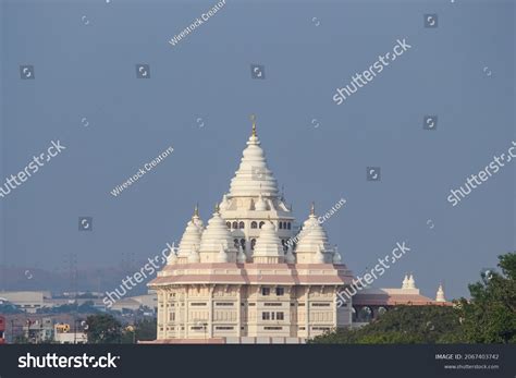 view sant tukaram maharaj gatha mandir stock photo