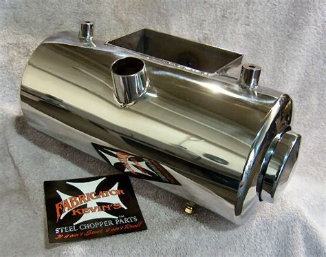 Custom Chopper Oil Tank