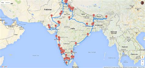 Maps Mania: The Optimal Indian Road Trip