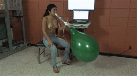 Erika Blows A Q16 Balloon To Bursting Mp4 1080p The Inflation