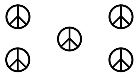 Peace Symbol Background 15484948 Vector Art at Vecteezy