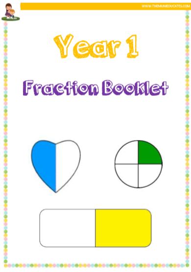 Introduction To Fractions In Year 1 Free Booklet Attached The Mum