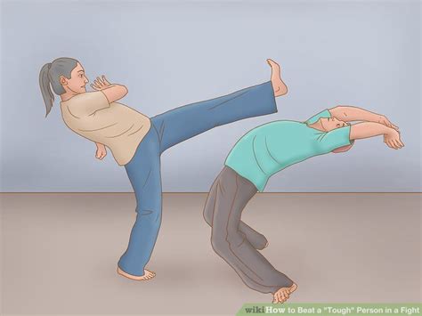 4 Ways To Beat A Tough Person In A Fight Wikihow