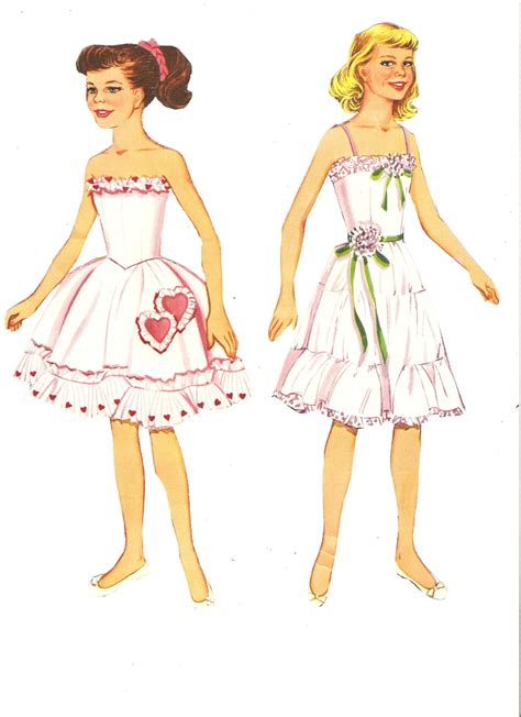 Miss Missy Paper Dolls 4 Girls Paper Dolls