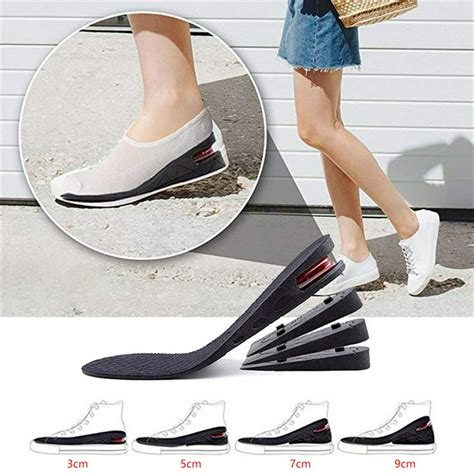 Shoe Lifts For Men And Women Elevated Height Increase Insole Cushioned Heel Inserts And Arch